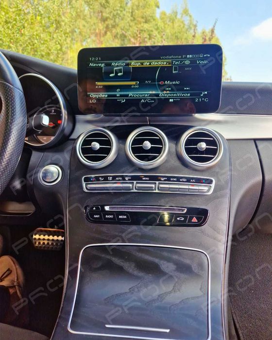 Auto rádio  Mercedes Classe C w205 Ano 2008 até 2010