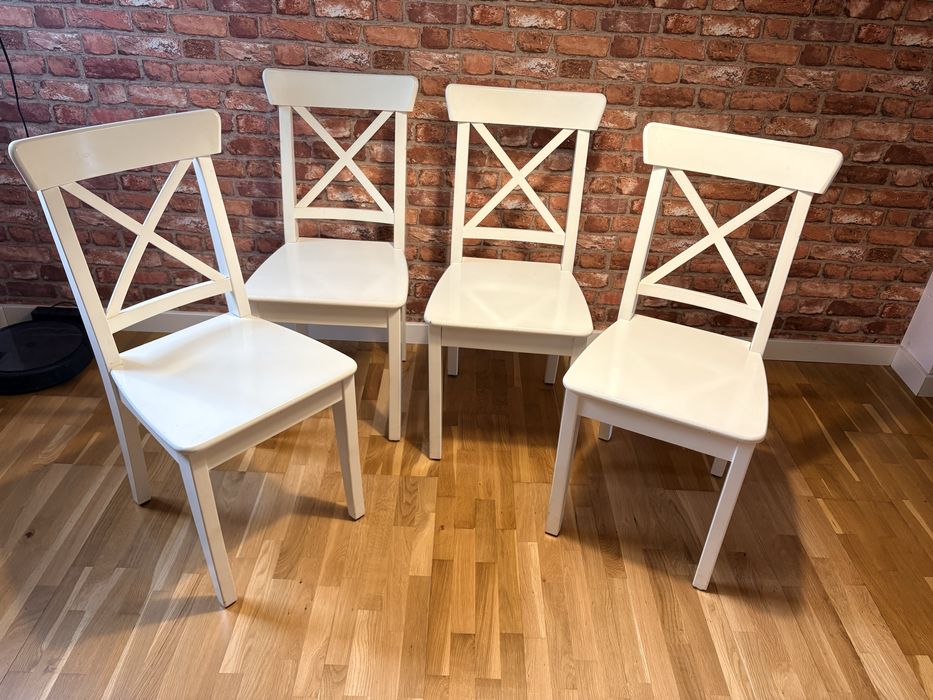 Komplet krzesła 4 szt. ingolf ikea