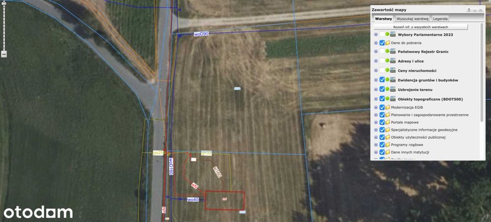 Działka Gniezno Strzyżewo Dębówiec s5 las 1124 m² - Widok 4