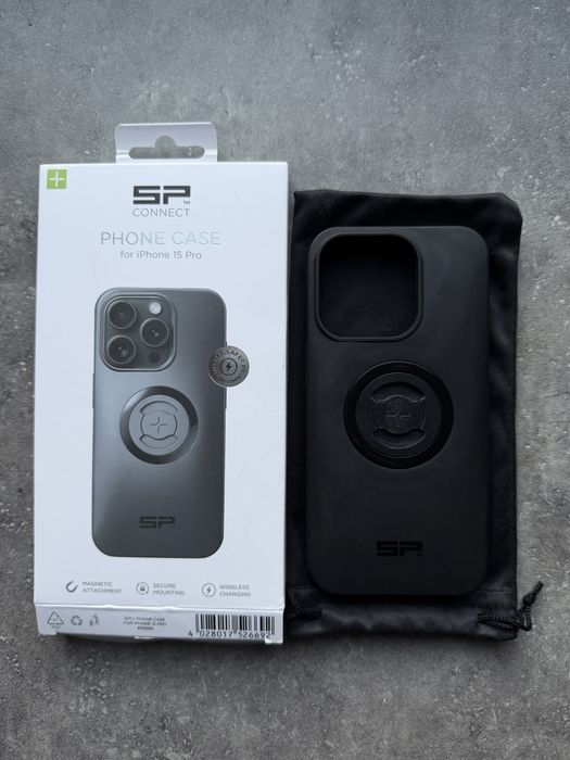 Чохол для телефону SP CONNECT Iphone 15 Pro SPC+ black