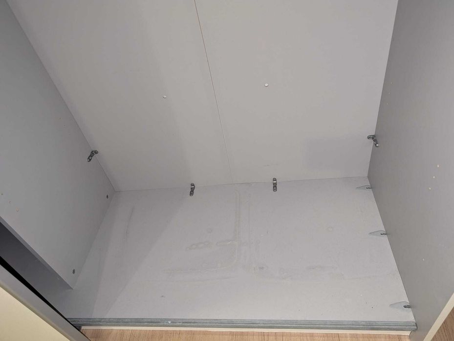 Roupeiro (guarda-roupa), 2 portas, usado (apenas retirada)