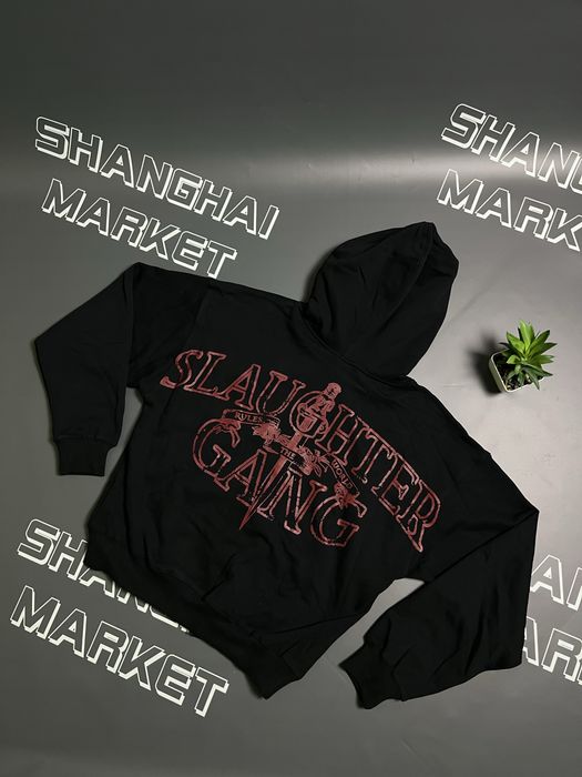Зип худи Corteiz Slaughter Gang, худи кортез