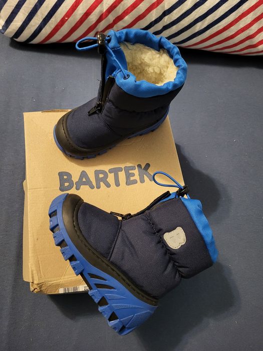 Śniegowce chłopięce Bartek roz. 22/23 stan idealny!