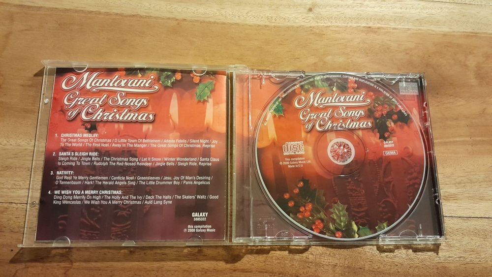 Cd Mantovani great songs of Christmas