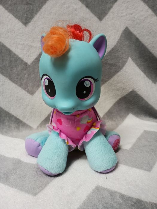 My little pony Rainbow Dash bobas kucyk interaktywny DZIAŁA