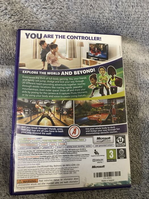 Продам игру XBOX 360 kinect adventures