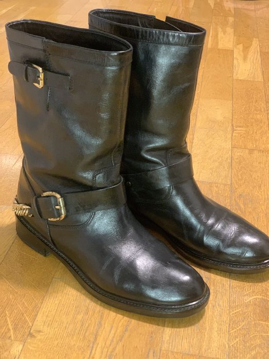 Guess чоботи жіночі шкіра 41 р. Сапоги женские кожа