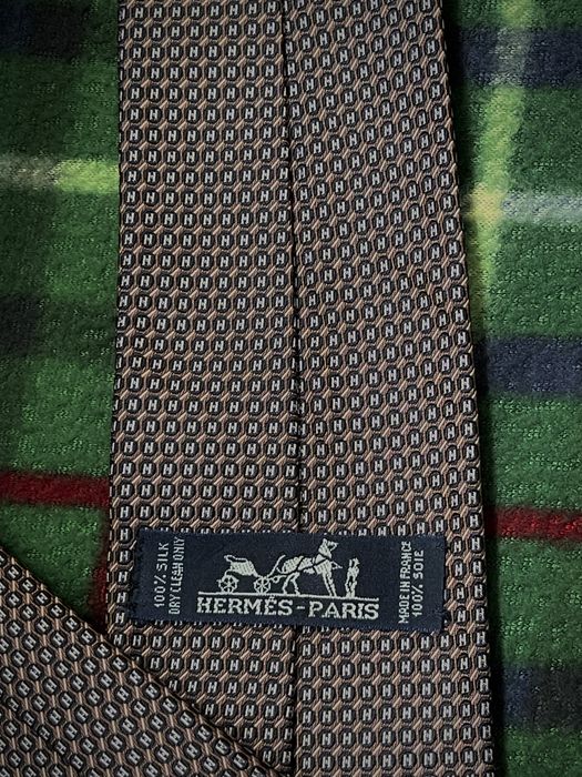 Галстук, HERMES  (оригинал)
