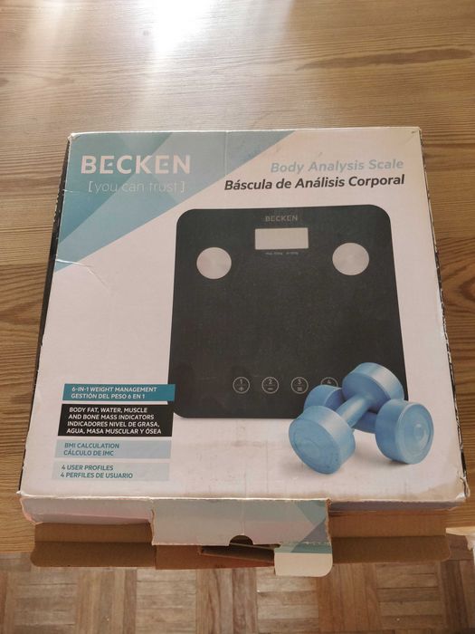 Balança Digital Becken Body Analysis Scale