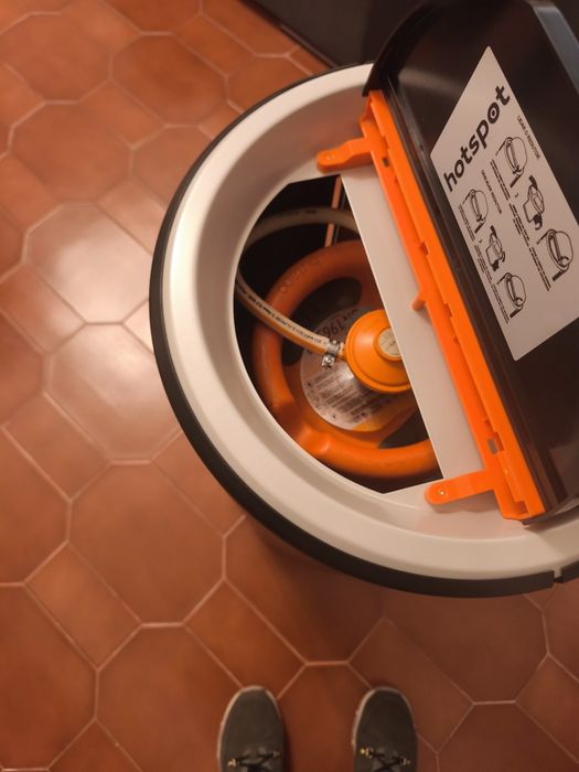 Aquecedor Gás com bilha