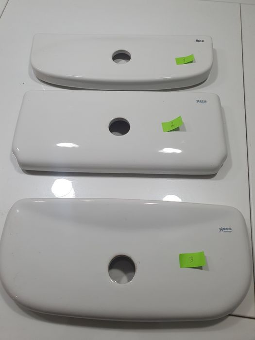 3 tampas de autoclismo roca