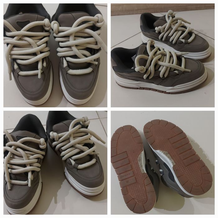 Взуття для підлітків, чоловіків фірми Bershka, р 43, нубук