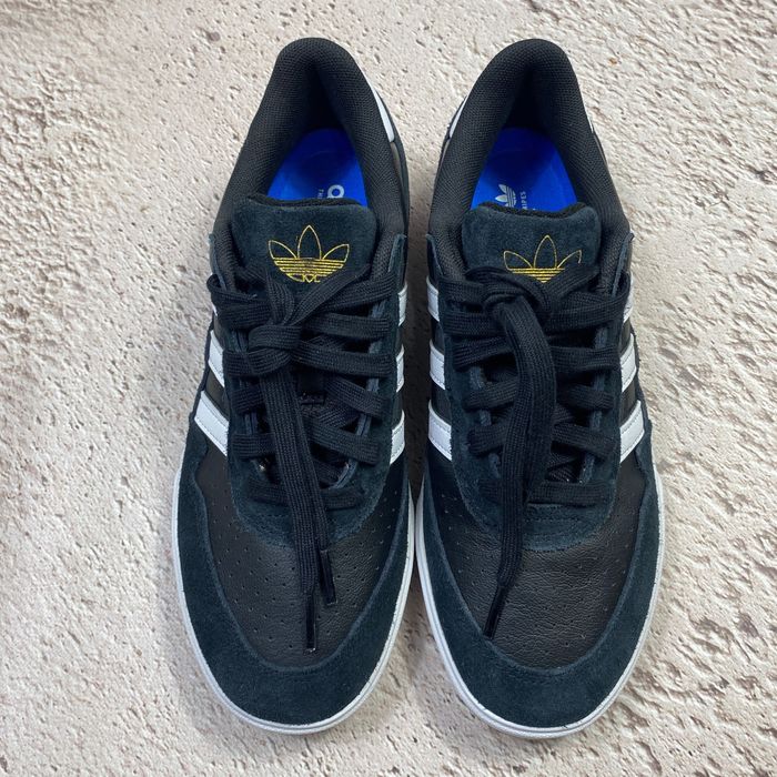 ji0846 Adidas tyshawn 2 leather low black нові чоловічі кросівки шкіра осінь