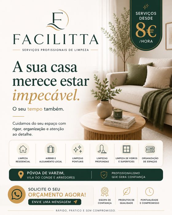SERVIÇOS DE LIMPEZA – Póvoa de Varzim e Arredores