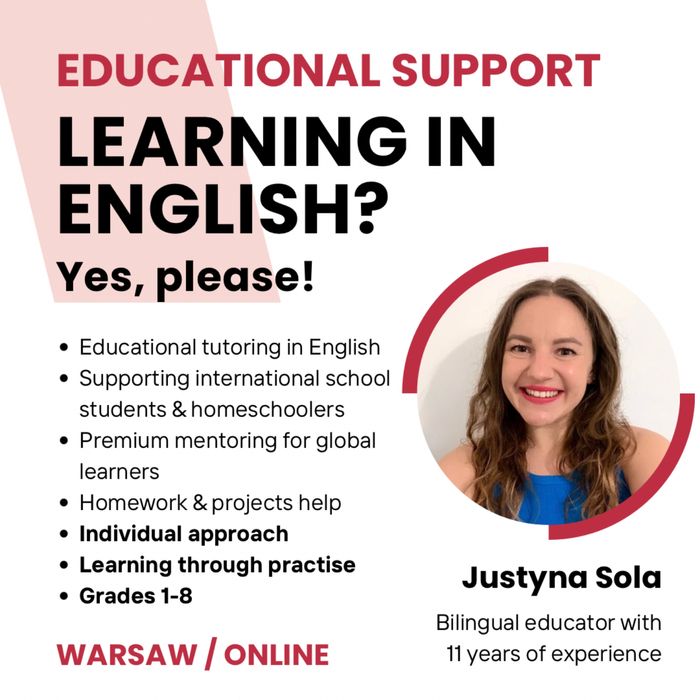 Edukacja PO ANGIELSKU mentoring premium korepetycje