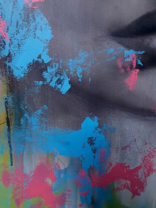 Картина інтер'єрна, портрет, абстракція, картина