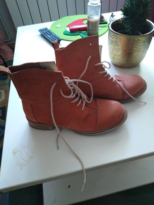 Andora botki piękne skóra  36