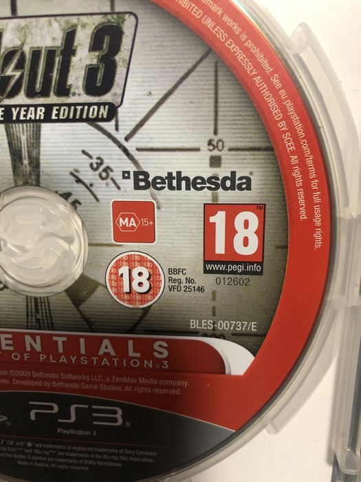 Fallout 3 Goty Game of The Year Edition PS3 Playstation