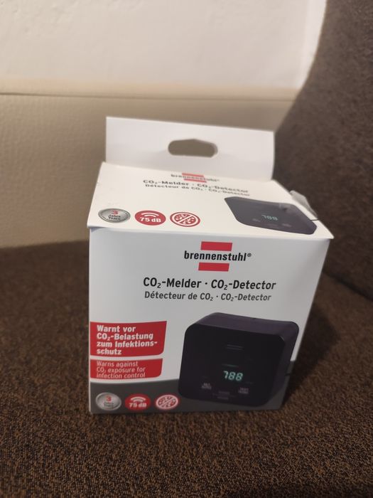 Detetor CO2 brennenstuhl