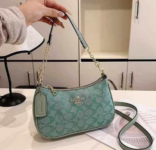 Сумка Coach Teri Bag | Женская Сумка хобо Коач | Нові