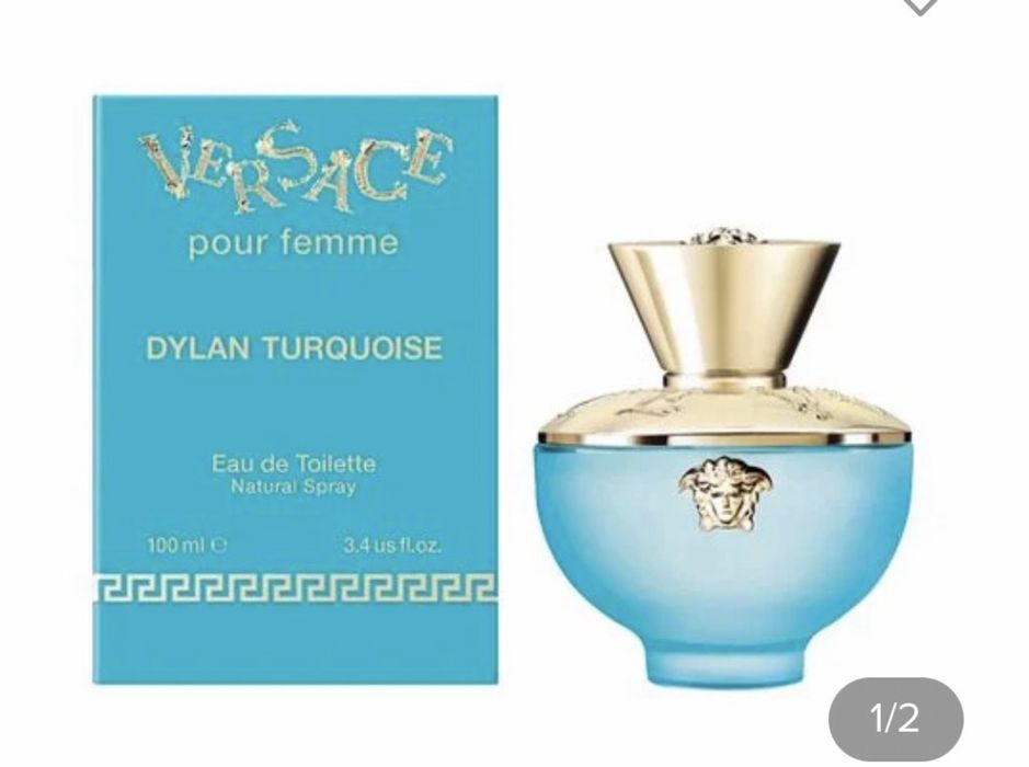 Versace Pour Femme Dylan Turquoise, 100 ml Туалетная вода
