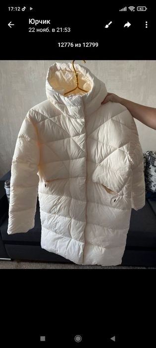 Зимний пуховик монклер