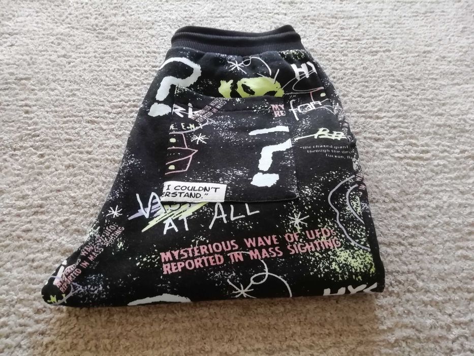 Jogger estampado Aliens (calças fato treino unisexo) - Portes grátis