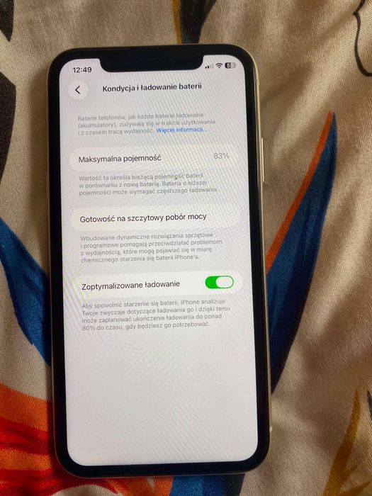 Iphone 11 64 GB biały