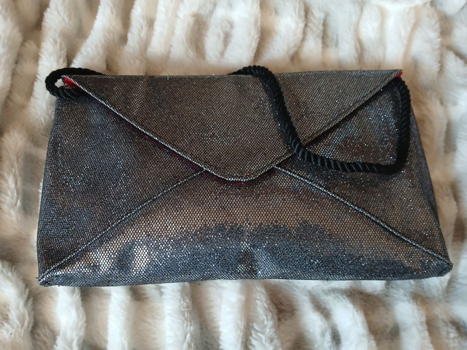 Kopertówka torebka nowa brokatowa