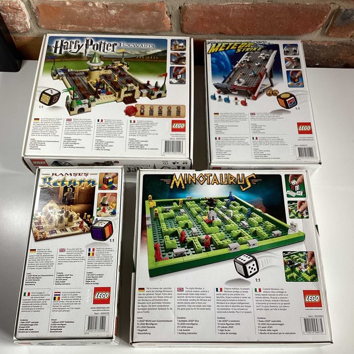 Настільні ігри Lego, Harry Potter та інші