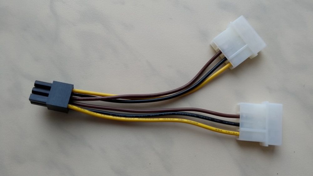 Кабель питания video POWER 6PIN TO 2MOLEX