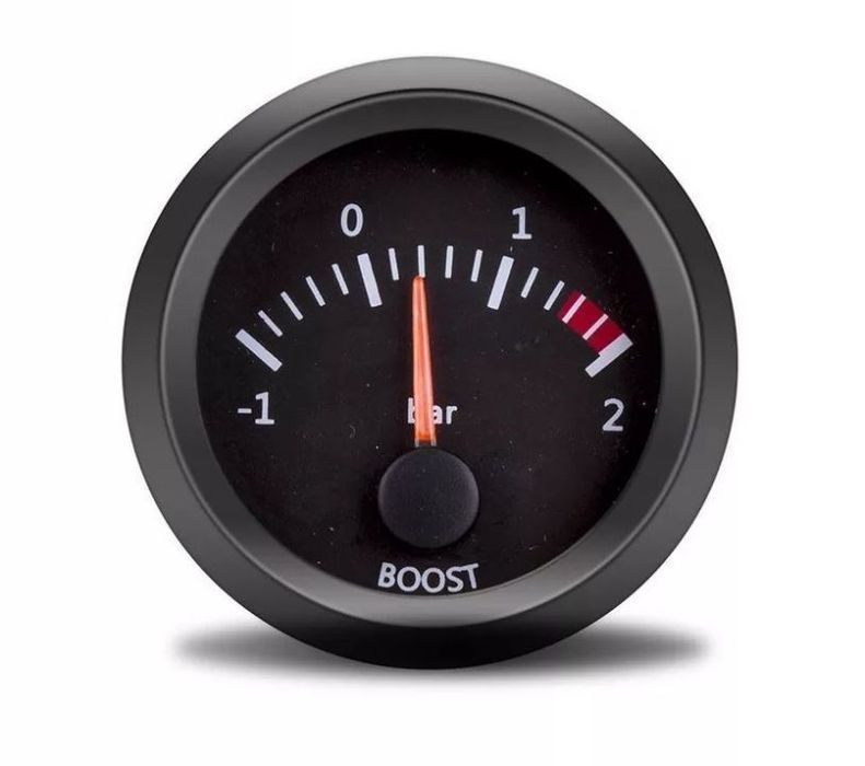 Manómetro Ponteiro 52mm - Pressão Turbo 2 BAR