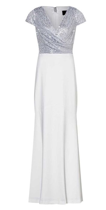 sukienka maxi syrenka  RALPH LAUREN 36 s ślubna cywilny NOWA 1200,-
