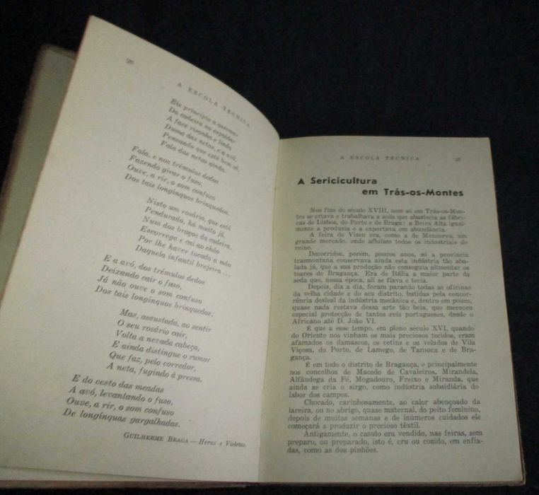 Livros A Escola Técnica Livro de Leitura Volume I e II