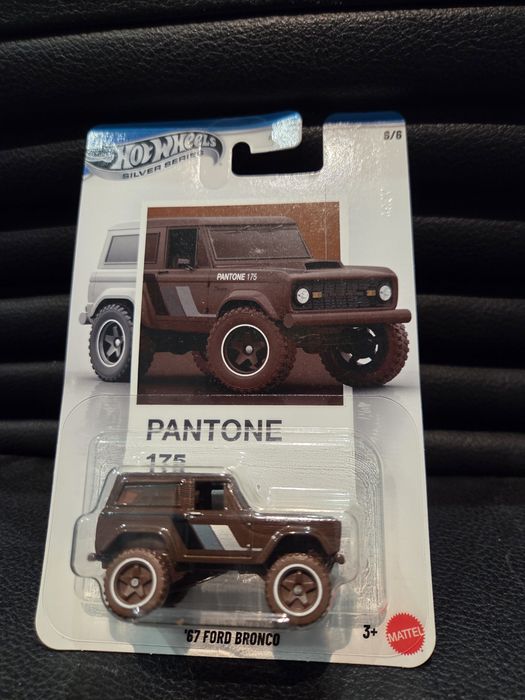 Hot Wheels Silver Series Pantone Ford Bronco CHASE