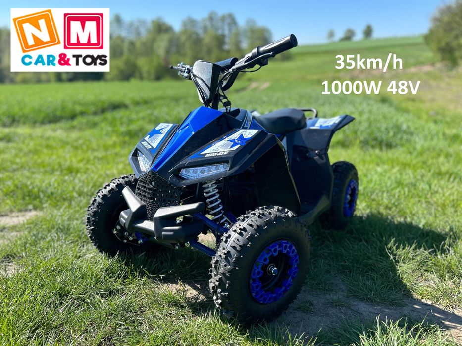 Moc 1000W/24V 35km/h Pojazd Quad na akumulator HIGHPER Auto dla dzieci