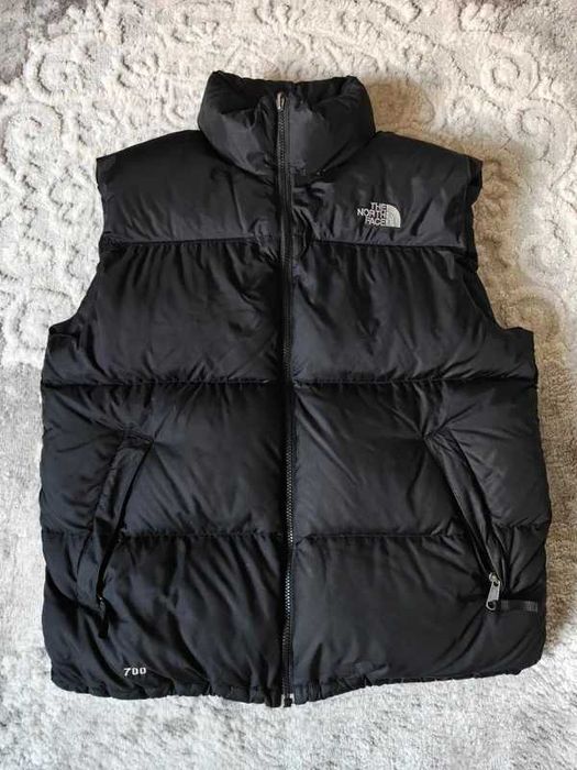 The North Face Nuptse 700 Kamizelka Puchowa Czarna L