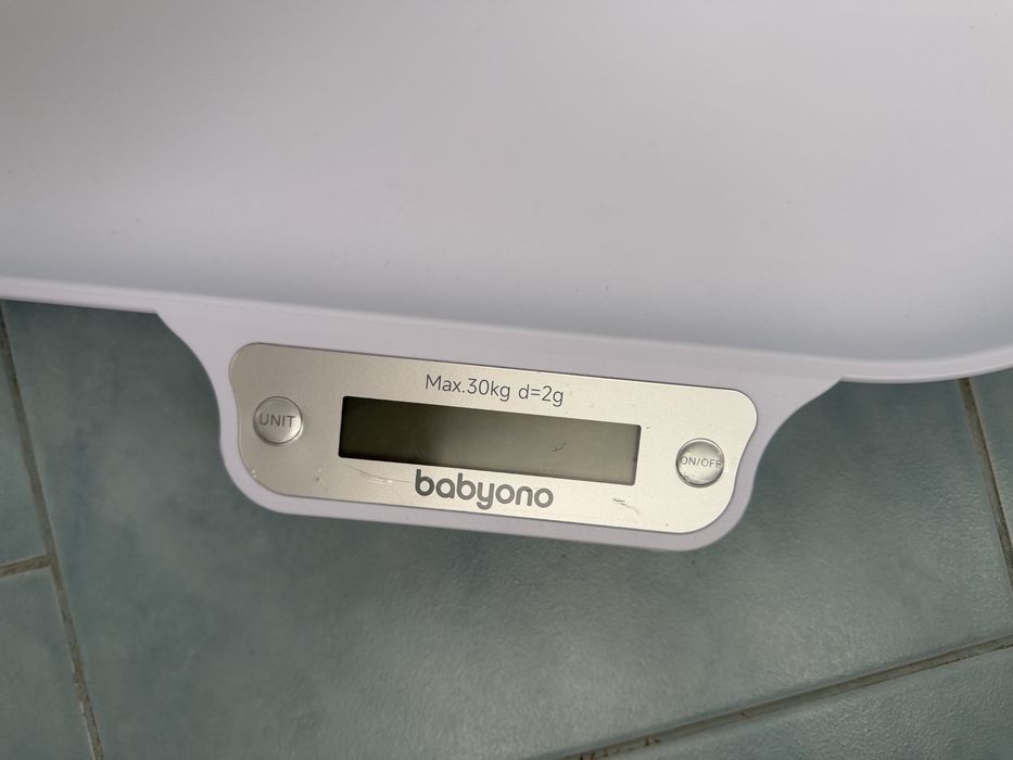 Ваги дитячі BabyOno електронні, до 30 кг, сірий (1079)
