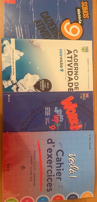 Livros 9 ano cadernos de atividades