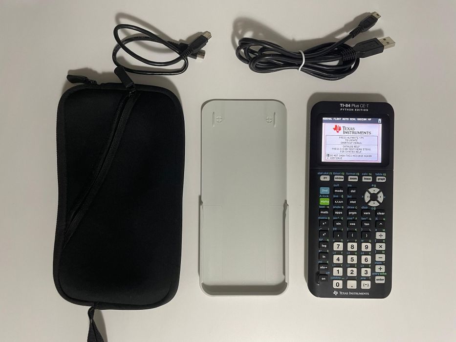 Calculadora Texas Gráfica TI-84 Plus CE-T Python Edition