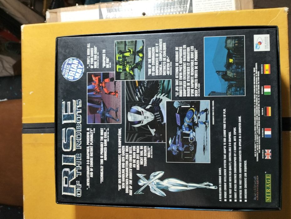 Jogo de computador Rise Of The Robots em CD