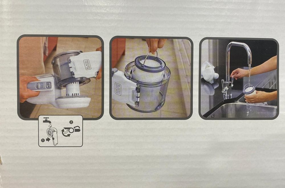 Odkurzacz ręczny BLACK&DECKER Pivot PV1200AV