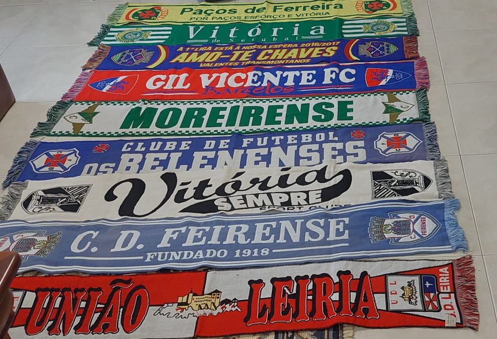 9 cachecois de futebol