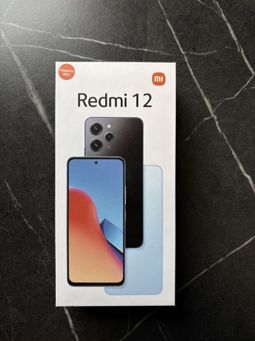 Xiaomi Redmi 12 4/128GB Midnight Black