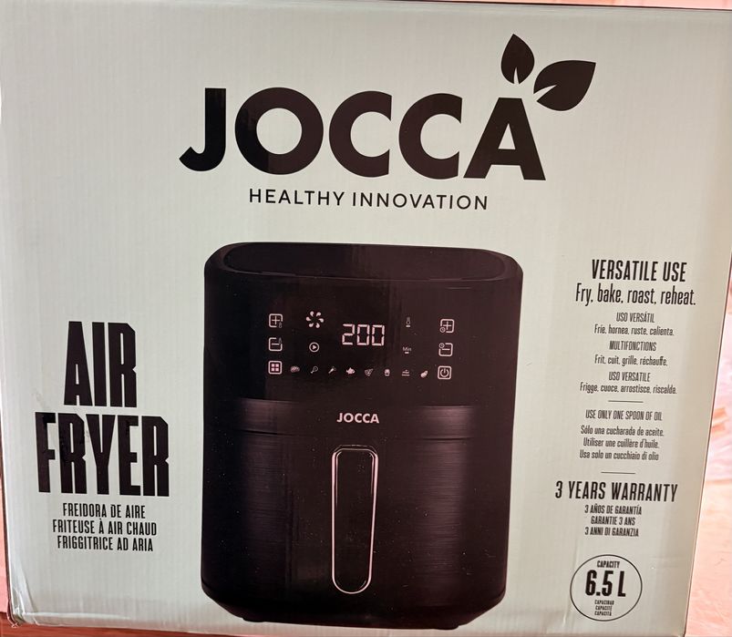 Air Fryer 6.5L NOVA Selada | 3 Anos de Garantia