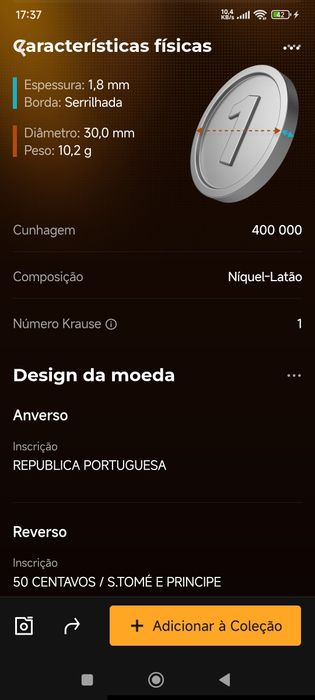 Moeda raríssima 1929