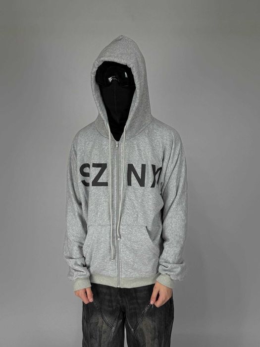 Yeezy YSY SZN X Худі hoodie зипка кофта сіра худи серая zip up CHINA