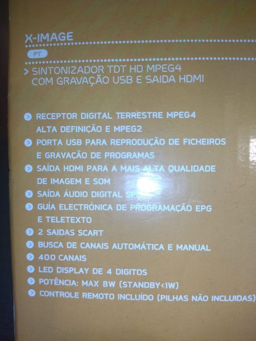 TDT Mitsai com entrada HDMI