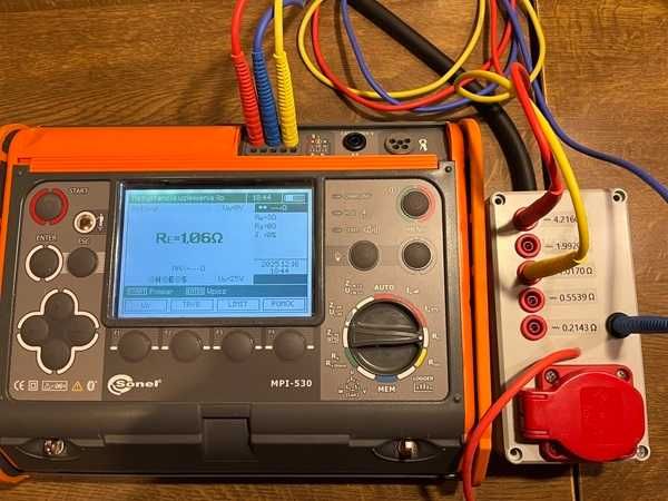 Tester mierników instalacji SONEL METREL i innych