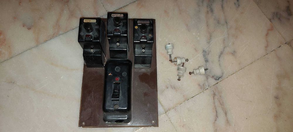 Quadro electrico retro anos 70